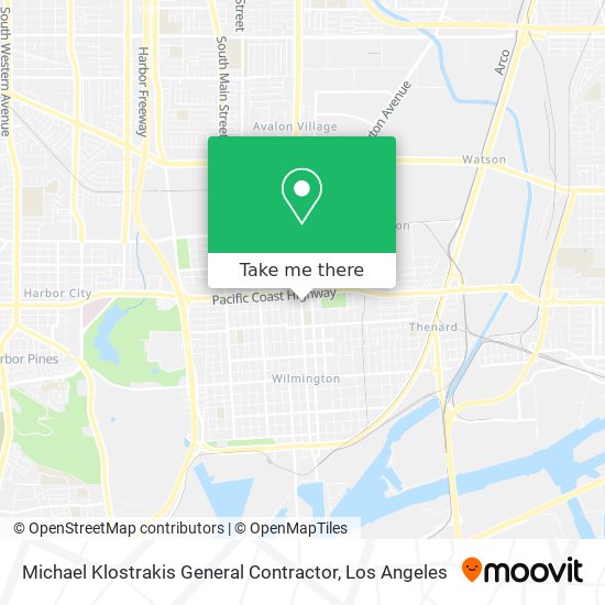 Michael Klostrakis General Contractor map