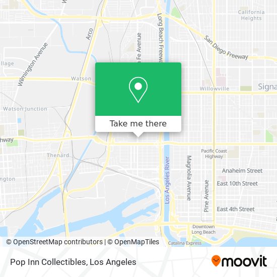 Pop Inn Collectibles map