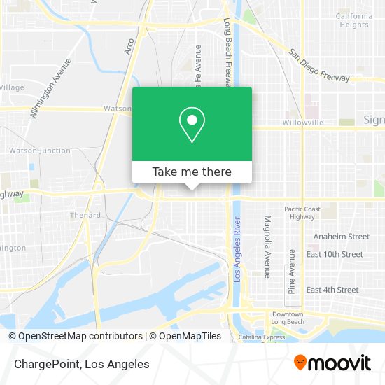 ChargePoint map