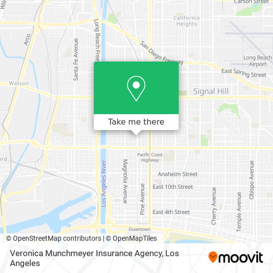 Mapa de Veronica Munchmeyer Insurance Agency