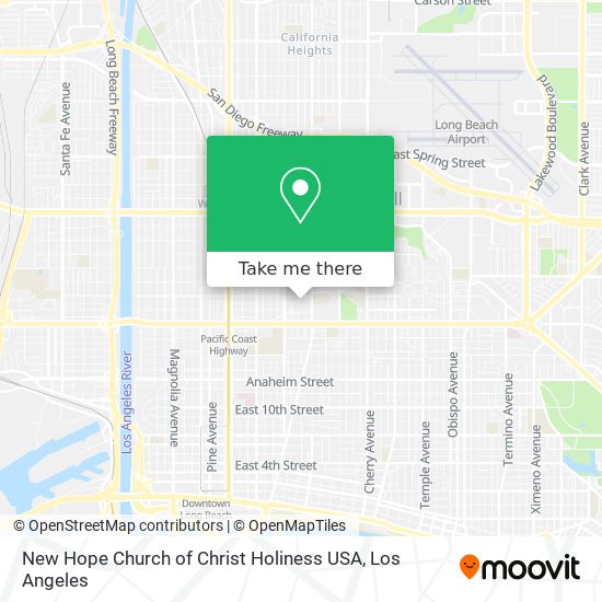 Mapa de New Hope Church of Christ Holiness USA