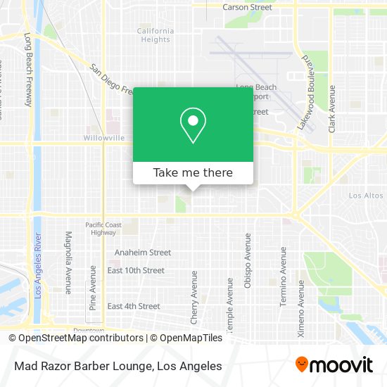 Mad Razor Barber Lounge map