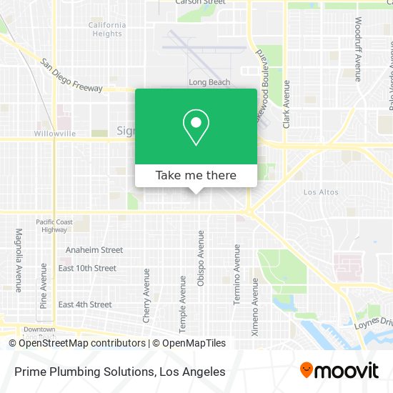 Prime Plumbing Solutions map