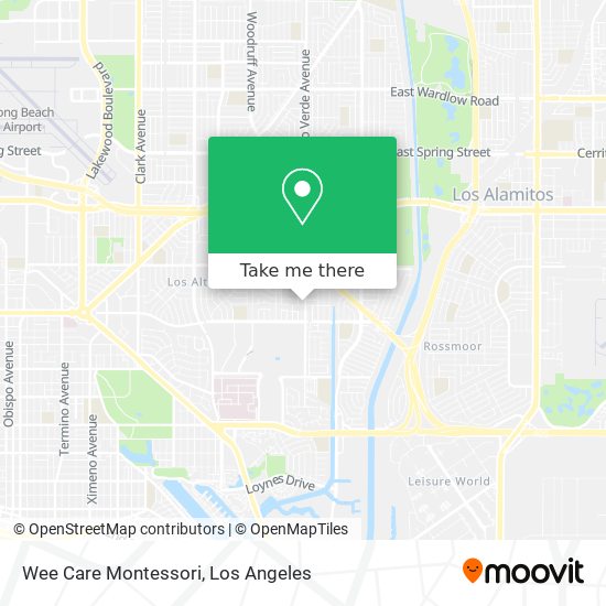 Wee Care Montessori map