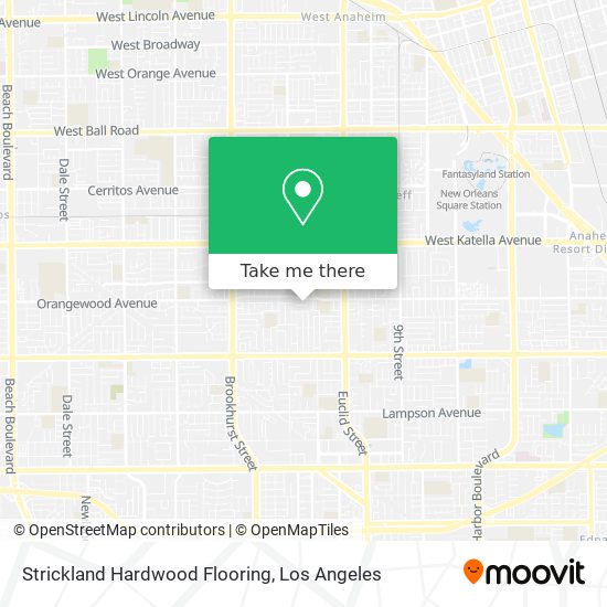 Mapa de Strickland Hardwood Flooring