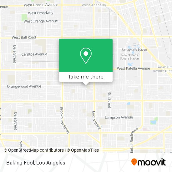 Baking Fool map