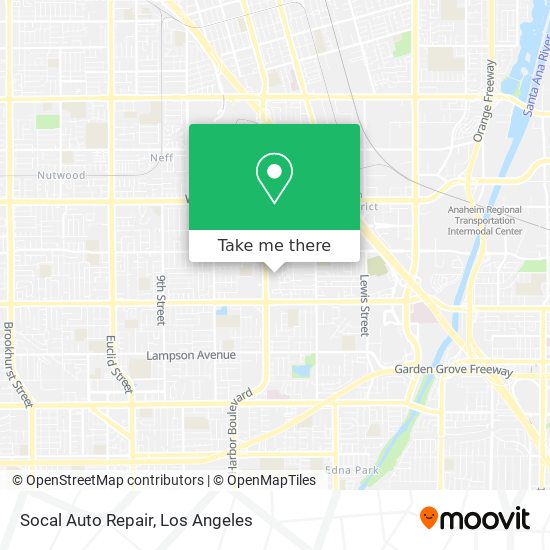 Mapa de Socal Auto Repair