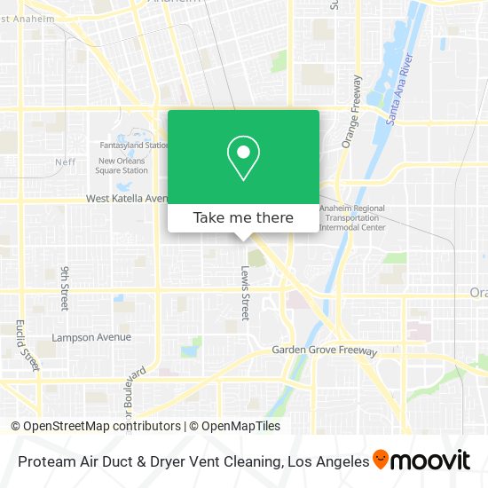 Proteam Air Duct & Dryer Vent Cleaning map