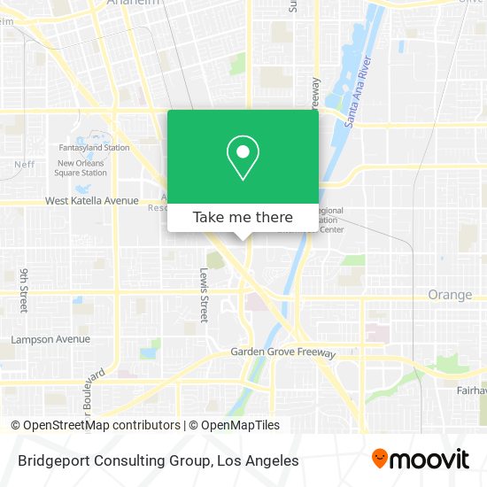 Bridgeport Consulting Group map