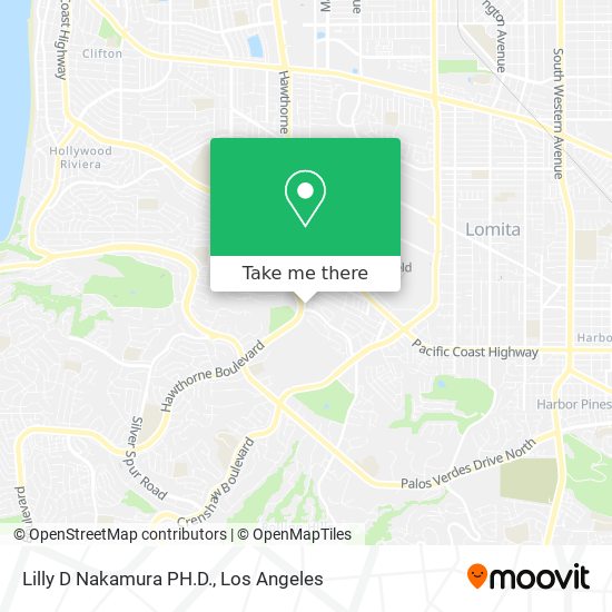 Lilly D Nakamura PH.D. map