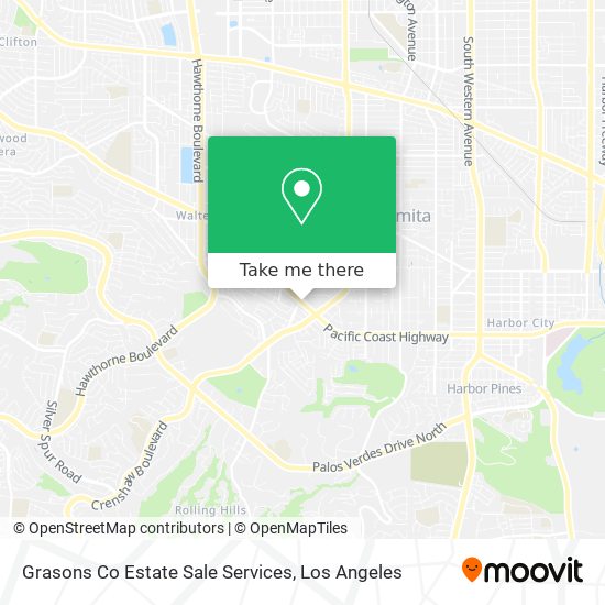 Grasons Co Estate Sale Services map