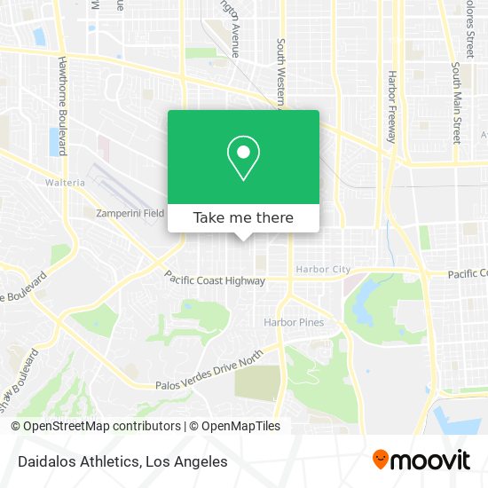 Daidalos Athletics map