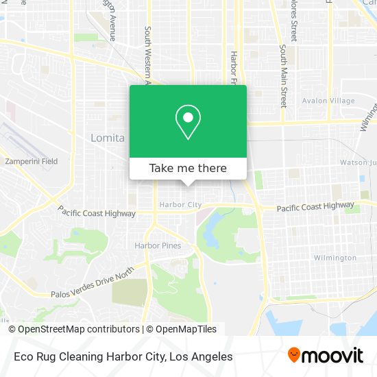 Mapa de Eco Rug Cleaning Harbor City