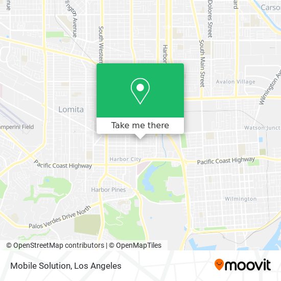 Mobile Solution map