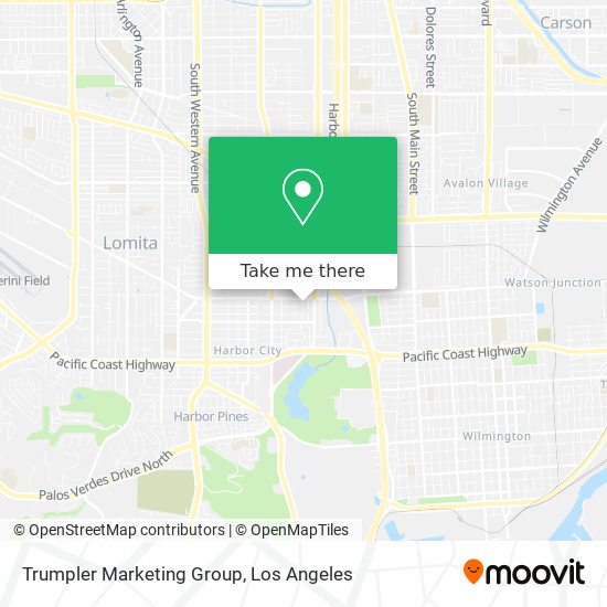 Mapa de Trumpler Marketing Group