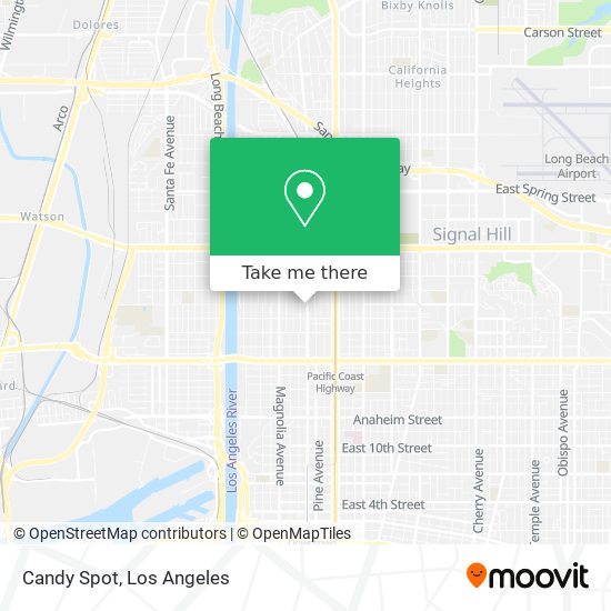 Candy Spot map