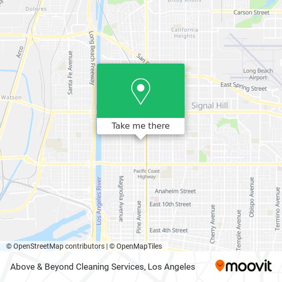 Above & Beyond Cleaning Services map