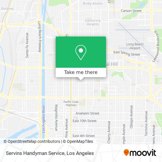 Servins Handyman Service map