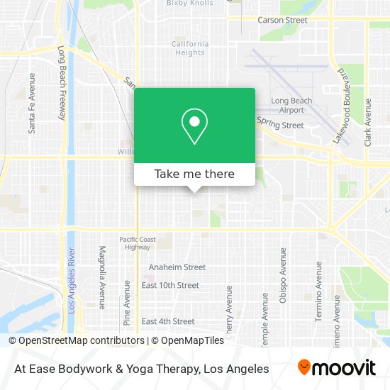 At Ease Bodywork & Yoga Therapy map