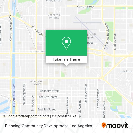 Planning-Community Development map