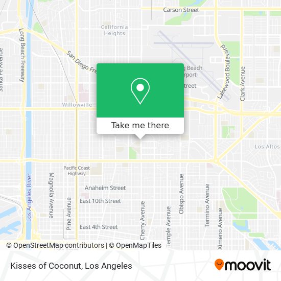 Kisses of Coconut map