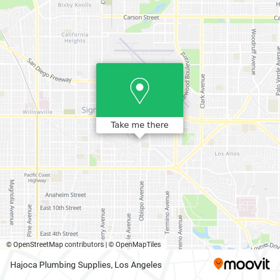 Hajoca Plumbing Supplies map