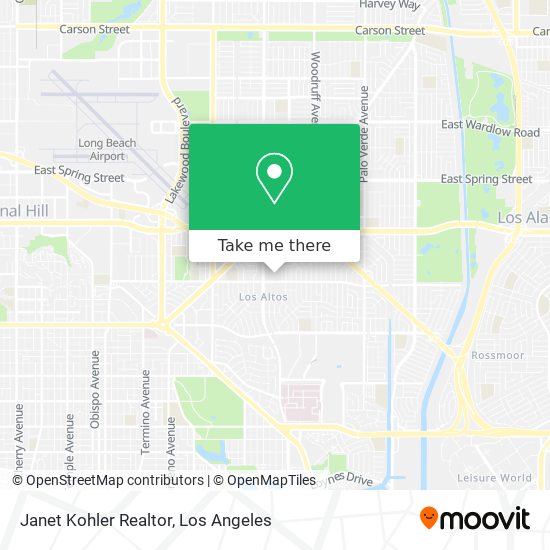 Janet Kohler Realtor map