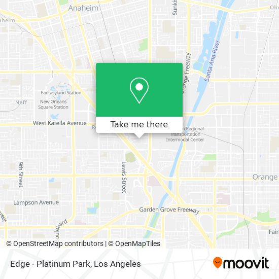 Edge - Platinum Park map