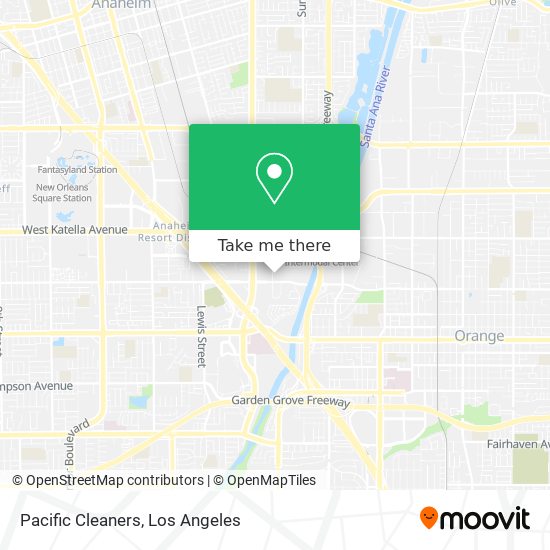 Mapa de Pacific Cleaners