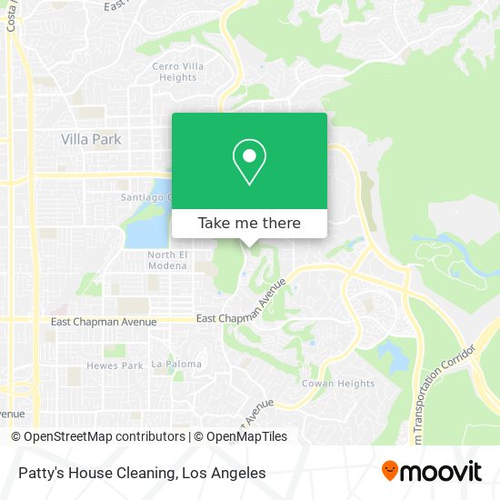 Patty's House Cleaning map