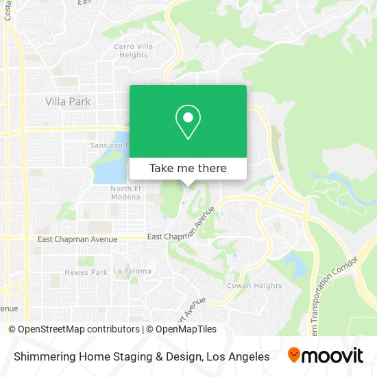 Shimmering Home Staging & Design map