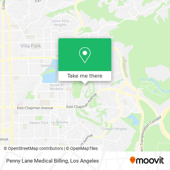 Penny Lane Medical Billing map