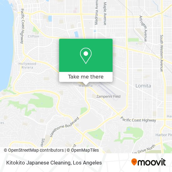 Kitokito Japanese Cleaning map