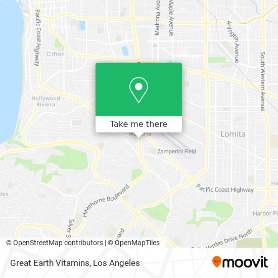 Mapa de Great Earth Vitamins