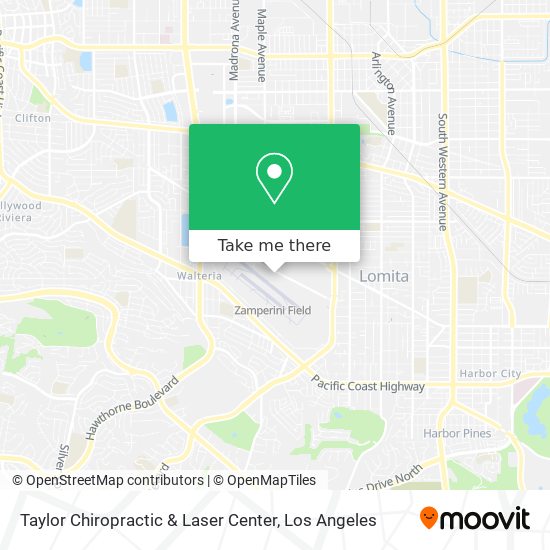 Taylor Chiropractic & Laser Center map