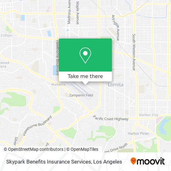 Skypark Benefits Insurance Services map