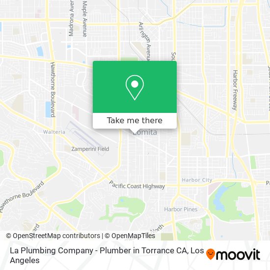 La Plumbing Company - Plumber in Torrance CA map