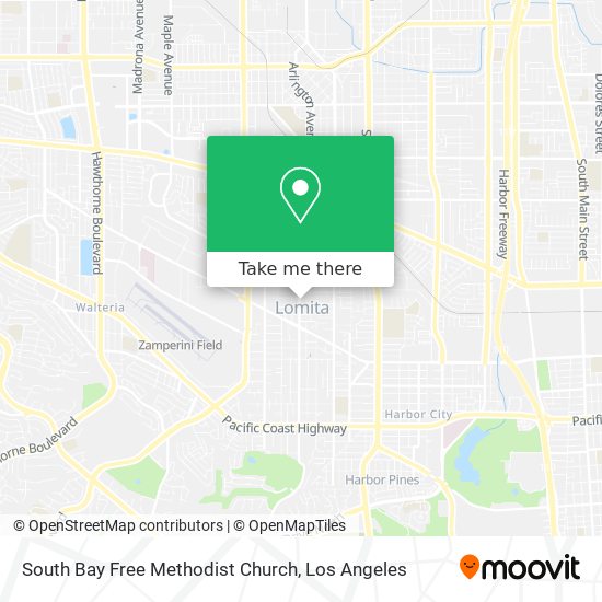 South Bay Free Methodist Church map