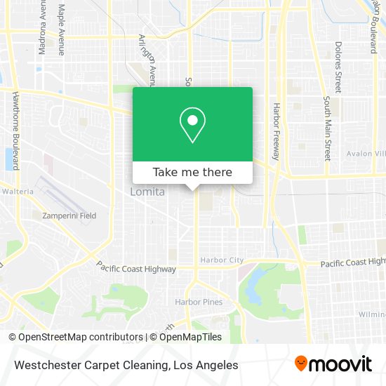 Westchester Carpet Cleaning map