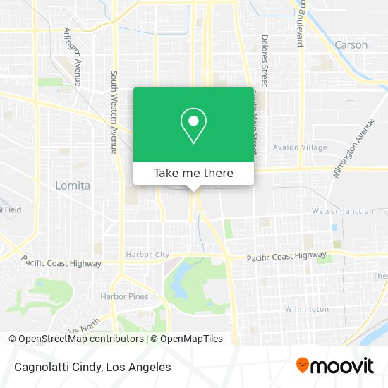 Cagnolatti Cindy map