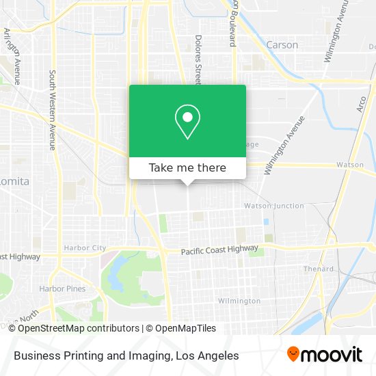 Mapa de Business Printing and Imaging