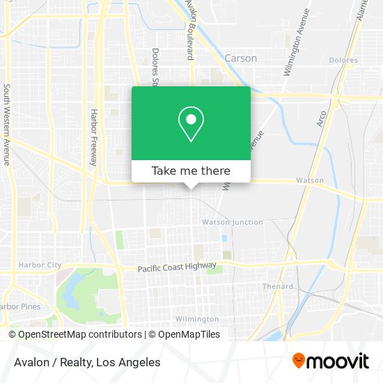 Avalon / Realty map