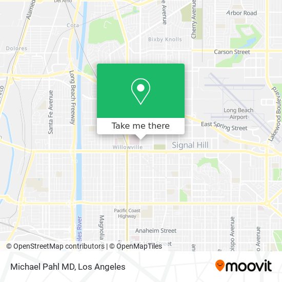 Michael Pahl MD map