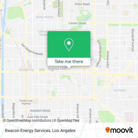 Beacon Energy Services map