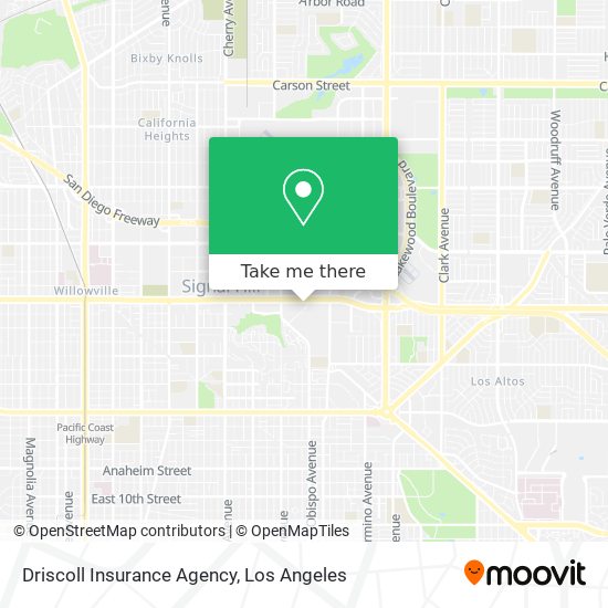 Mapa de Driscoll Insurance Agency