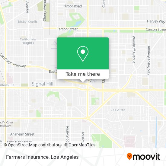 Farmers Insurance map