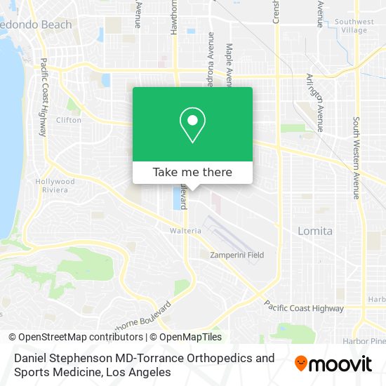 Daniel Stephenson MD-Torrance Orthopedics and Sports Medicine map