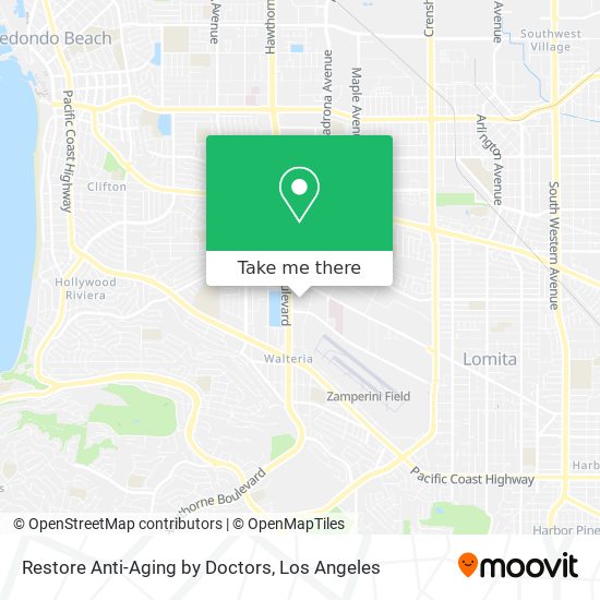 Restore Anti-Aging by Doctors map