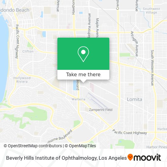 Mapa de Beverly Hills Institute of Ophthalmology