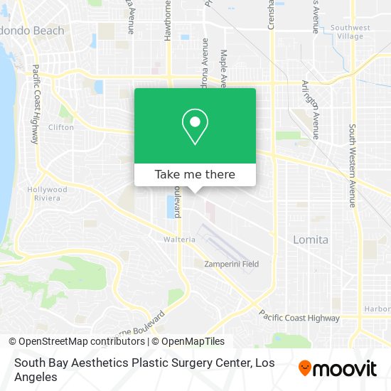 South Bay Aesthetics Plastic Surgery Center map